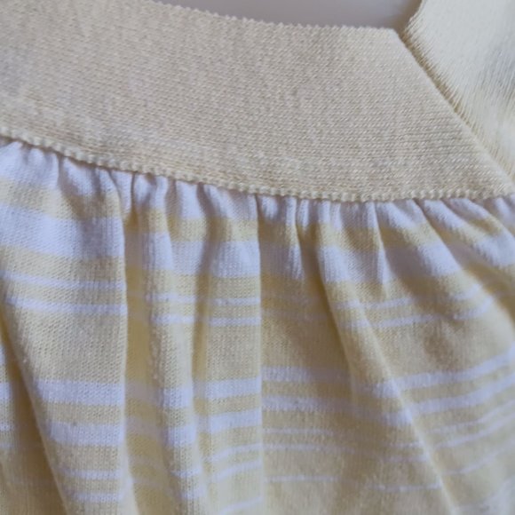 Women's Small Vintage Single Stitch T-shirt Square Neck Butterfly Sleeve Boho - Picture 9 of 9